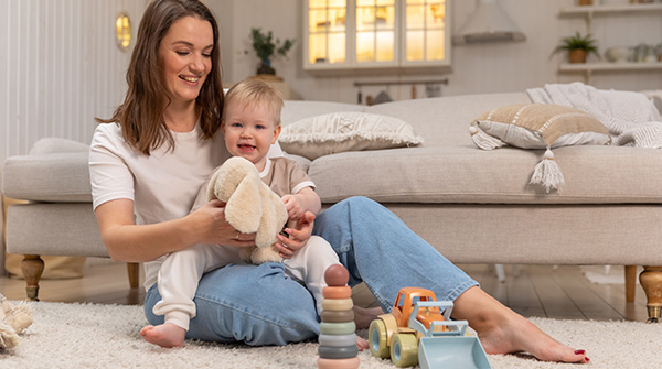 Temps de jeux au retour de la crèche