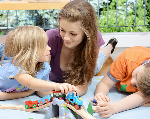  Garde d'enfant partagée à domicile 