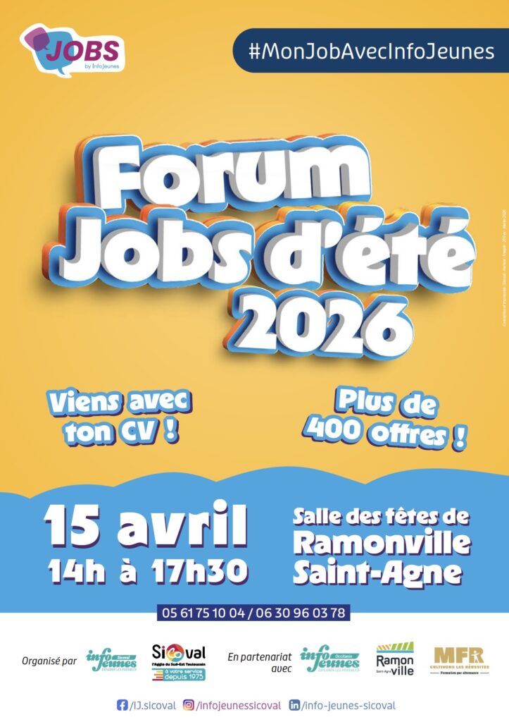 Forum Jobs d’été du Sicoval – Un moment de partage – !